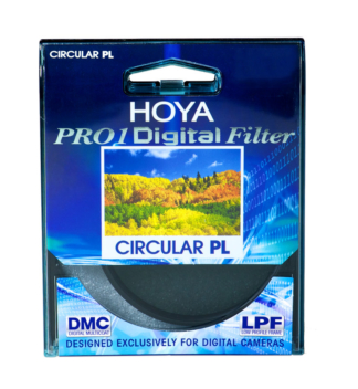Hoya P1D Circular Polarizer case front