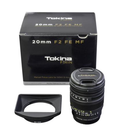 Tokina FiRIN 20 f/2.0 box lens56