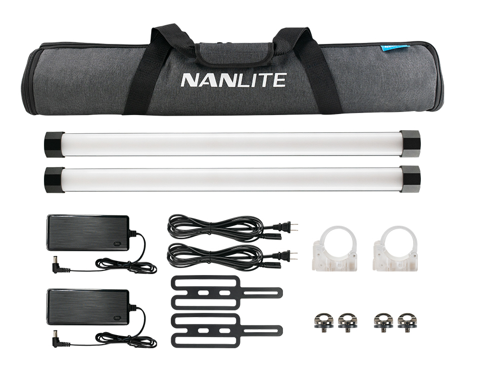 Nanlite Pavotube II 15X dual kit (w/ battery)