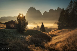 Dolomites, Italy, Landscape, Seiser Alm, autumn, fall, mountains, nature