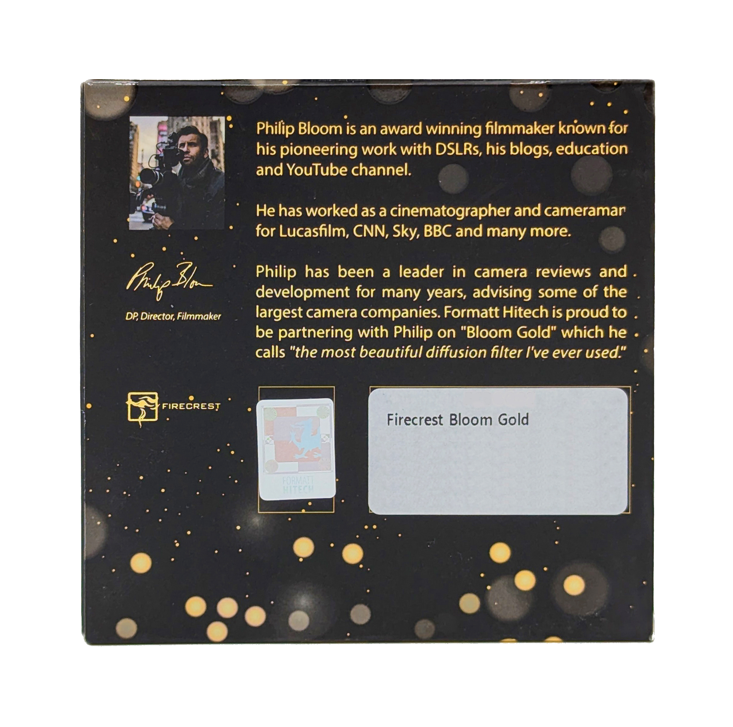 Formatt Hitech Firecrest Bloom Gold 1/4 77mm (Black Ring) - Image 7