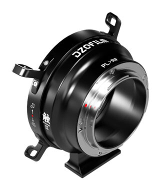 DZOFilm Octopus Adapter II for PL lens to RF mount camera (Black)